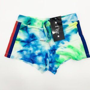 Flowers by Zoe Girls Tie Dye Shorts Size 5